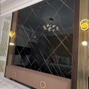 Гибкий мрамор Черная плитка Нижний Тагил